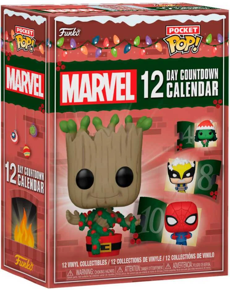 12 dienų advento kalendorius Funko Marvel aprašymas - Prekės nuotrauka