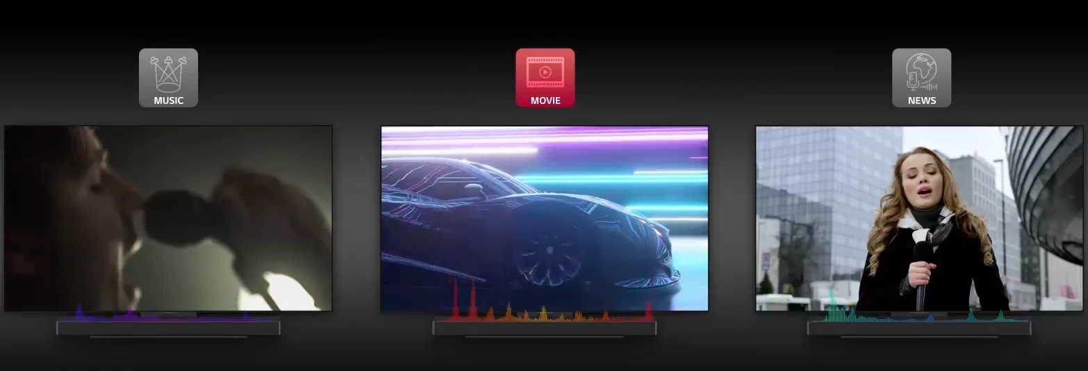 Namų kino sistema Soundbar LG SC9S.DEUSLLM (Pažeista pakuotė) aprašymas - Prekės nuotrauka