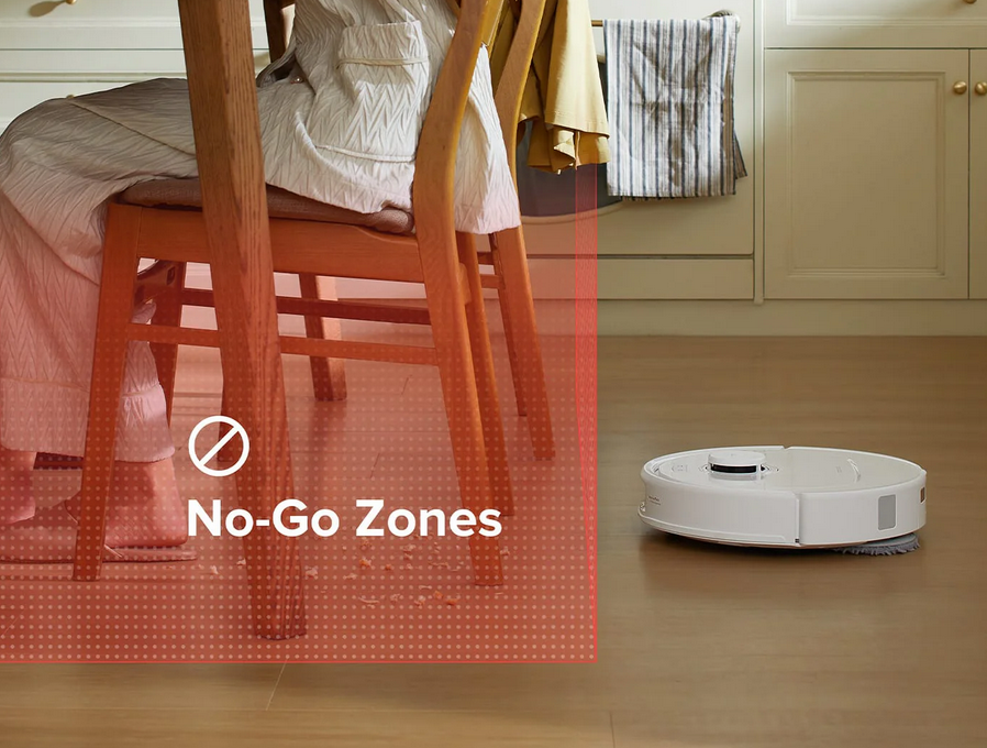 Roborock Qrevo S dulkių siurblys - robotas, Juodos palvos aprašymas - Prekės nuotrauka