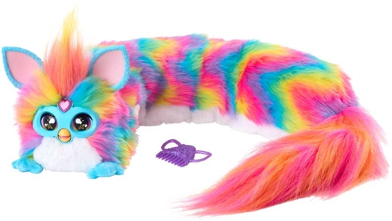 Interaktyvus žaislas Furby DJ Rainbow aprašymas - Prekės nuotrauka