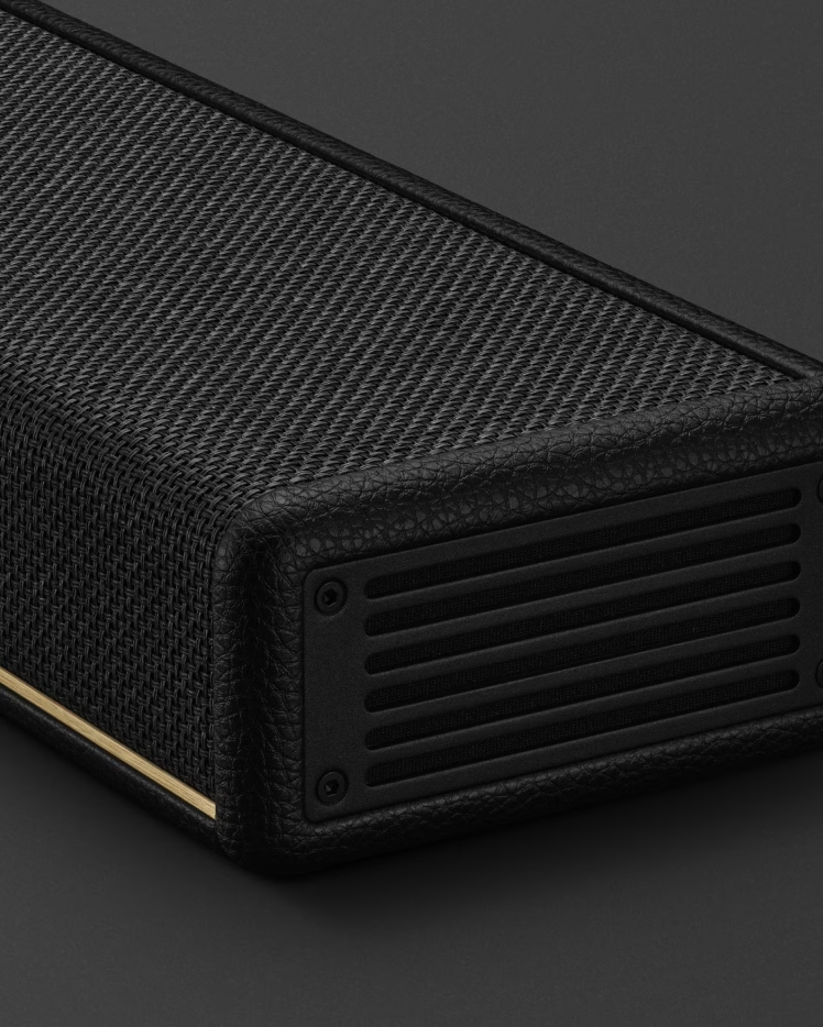 Marshall Heston 120 Garso kolonėlė su „Dolby Atmos“ įtraukiančiu garsu, juodos spalvos aprašymas - Prekės nuotrauka