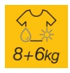 Įmontuojama skalbyklė-džiovyklė Whirlpool BI WDWG 861485 EU aprašymas - Prekės nuotrauka