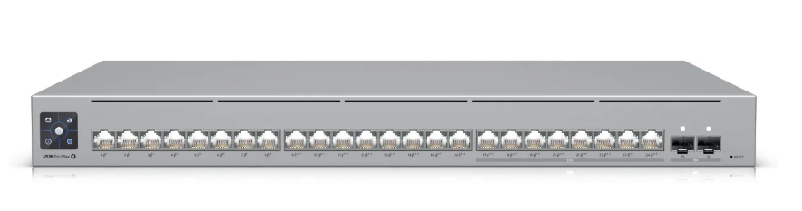 Ubiquiti UniFi USW-Pro-Max-24-POE Gen2 – 24 jungčių PoE tinklo komutatorius (2 kartos) aprašymas - Prekės nuotrauka