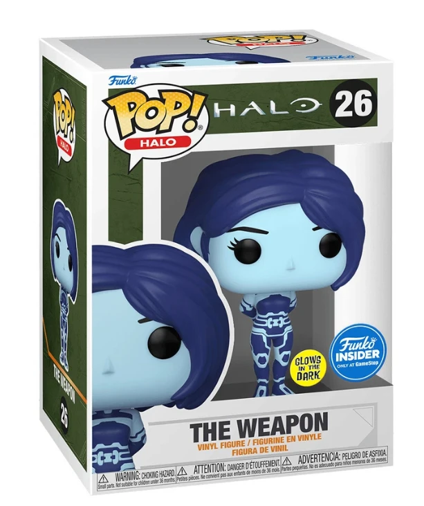 FUNKO POP! Vinilinė figūrėlė: Halo - The Weapon, 9 cm aprašymas - Prekės nuotrauka