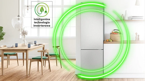 Šaldytuvas Bosch KGN392LAG aprašymas - Prekės nuotrauka