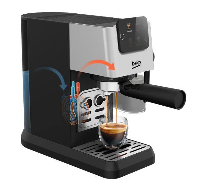 Beko espresso kavos aparatas CaffeExperto® CE4500 (CEP 5304 X) aprašymas - Prekės nuotrauka