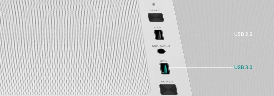 Kompiuterio korpusas Deepcool CC560 V2 | Baltas | Mid Tower | Be maitinimo šaltinio | ATX aprašymas - Prekės nuotrauka