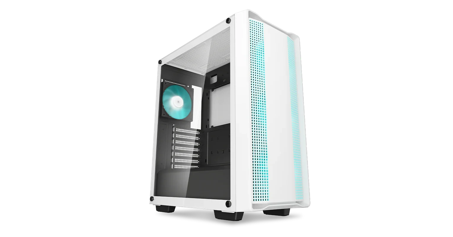 Kompiuterio korpusas Deepcool CC560 V2 | Baltas | Mid Tower | Be maitinimo šaltinio | ATX aprašymas - Prekės nuotrauka