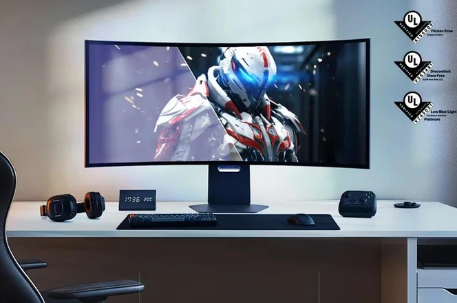 Monitorius LG UltraGear 45GX90SA-B - 240 Hz | UWQHD | 45'' | OLED | 0,03 ms aprašymas - Prekės nuotrauka