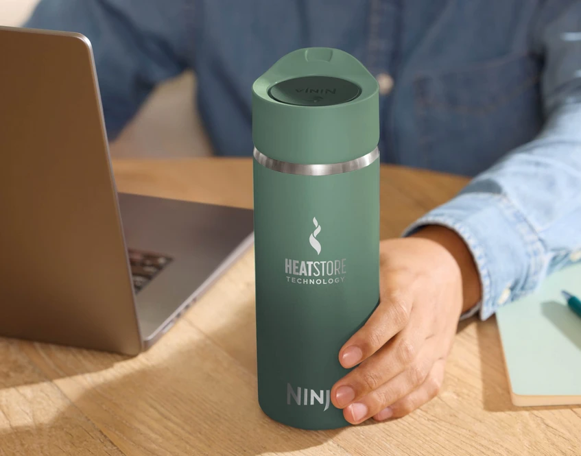 Termopuodelis Ninja Sip Perfect Travel Mug, 400 ml, Mėlynas aprašymas - Prekės nuotrauka
