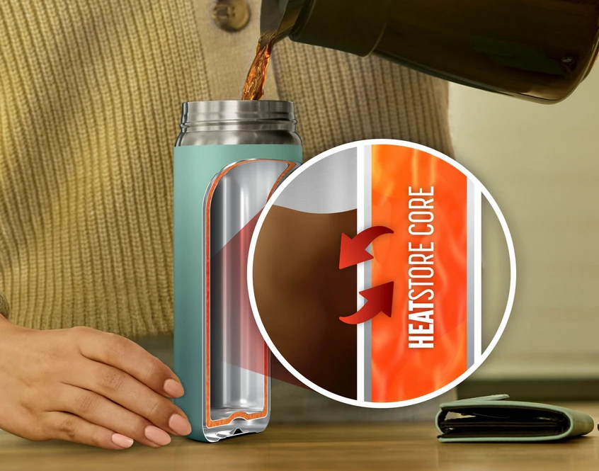 Termopuodelis Ninja Sip Perfect Travel Mug, 400 ml, Mėlynas aprašymas - Prekės nuotrauka