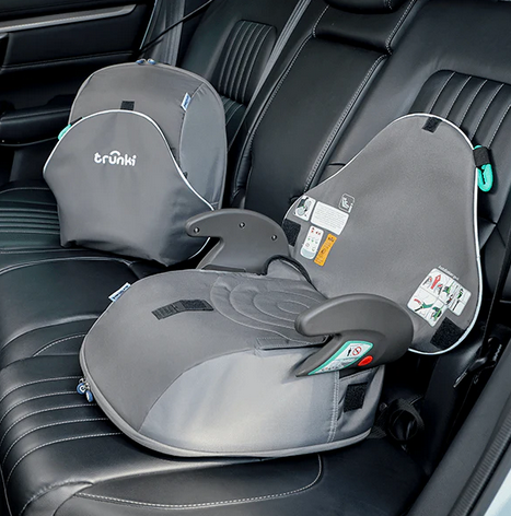 Automobilinis paaukštinimas-kuprinė Trunki BoostApak, pilkos spalvos aprašymas - Prekės nuotrauka
