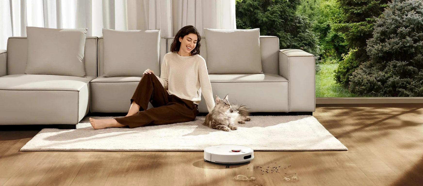 Dulkių siurblys - robotas Xiaomi Robot Vacuum H40 EU aprašymas - Prekės nuotrauka