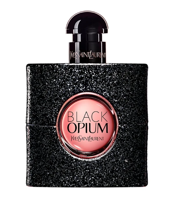 Kvepalų rinkinys moterims Yves Saint Laurent Black Opium (EDP, 90 ml + EDP, 10 ml + lupų dažai YSL Loveshine: spalva: 44, 1.3 g) aprašymas - Prekės nuotrauka