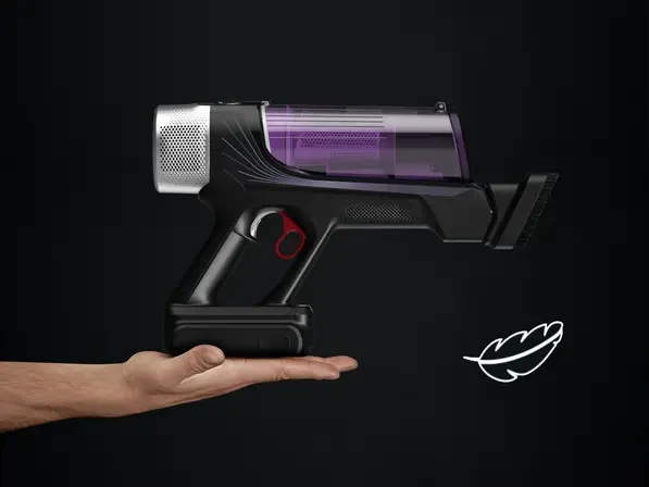 Dulkių siurblys Rowenta X-Force Flex 9.60 Allergy RH2037, Juodos ir violetinės spalvos aprašymas - Prekės nuotrauka