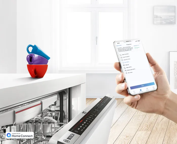 Laisvai statoma indaplovė Bosch SMS4EMC06E, 60 cm, Juoda aprašymas - Prekės nuotrauka