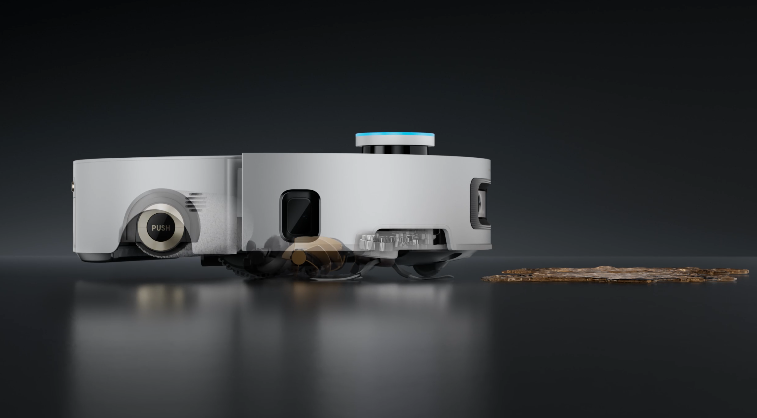 Robotas dulkių siurblys Dreame Aqua 10 Ultra Roller Complete, baltas aprašymas - Prekės nuotrauka