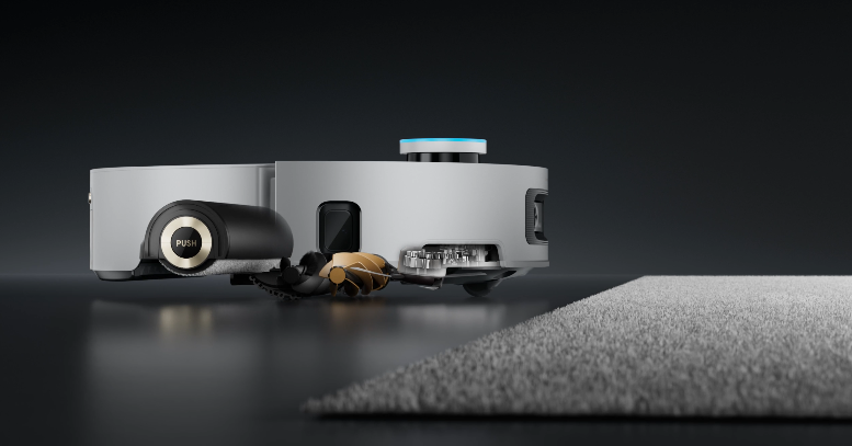 Robotas dulkių siurblys Dreame Aqua 10 Ultra Roller Complete, baltas aprašymas - Prekės nuotrauka