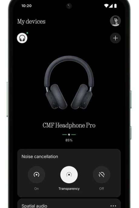 CMF Headphone Pro by Nothing - Light Green aprašymas - Prekės nuotrauka