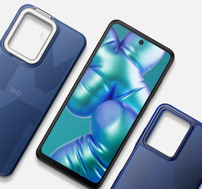 Išmanusis telefonas paaugliams HMD Fusion X1 6/128 GB, Juodas aprašymas - Prekės nuotrauka
