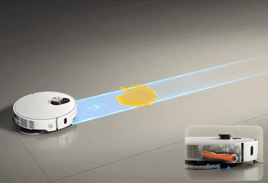 Dulkių siurblys - robotas Xiaomi 5 Pro EU, Baltas aprašymas - Prekės nuotrauka