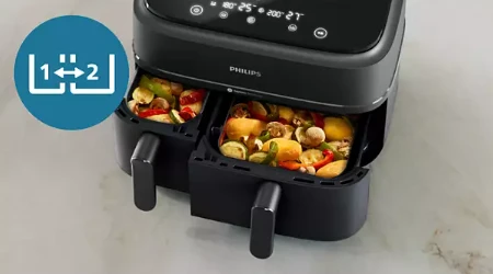 Karšto oro gruzdintuvė Philips 3000 series NA351/00 aprašymas - Prekės nuotrauka