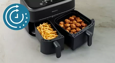Karšto oro gruzdintuvė Philips 3000 series NA351/00 aprašymas - Prekės nuotrauka