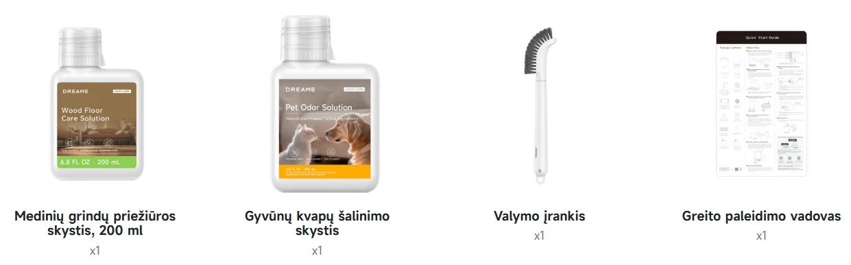 Dulkių siurblys DREAME ULTRA MATRIX 10 aprašymas - Prekės nuotrauka