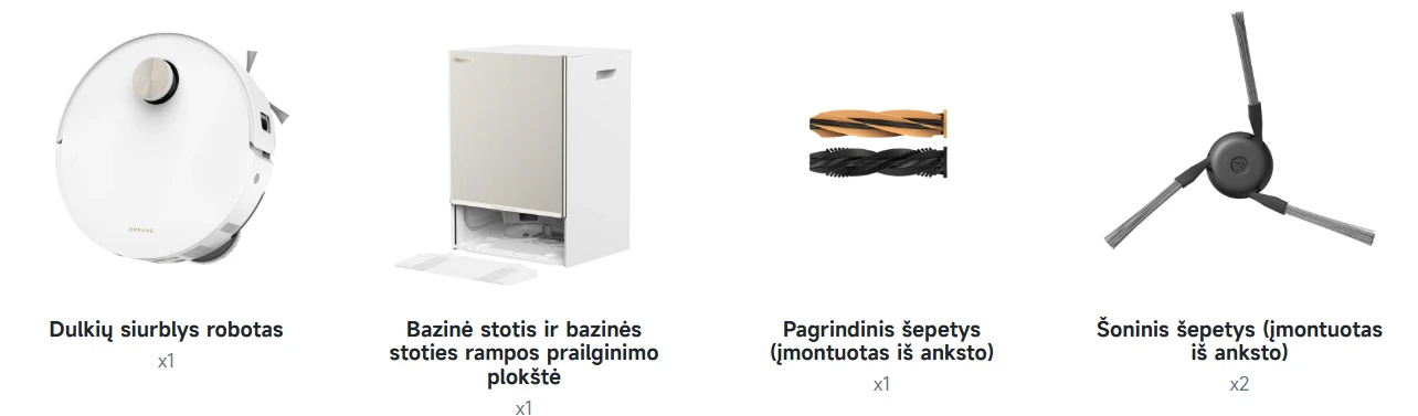 Dulkių siurblys DREAME ULTRA MATRIX 10 aprašymas - Prekės nuotrauka