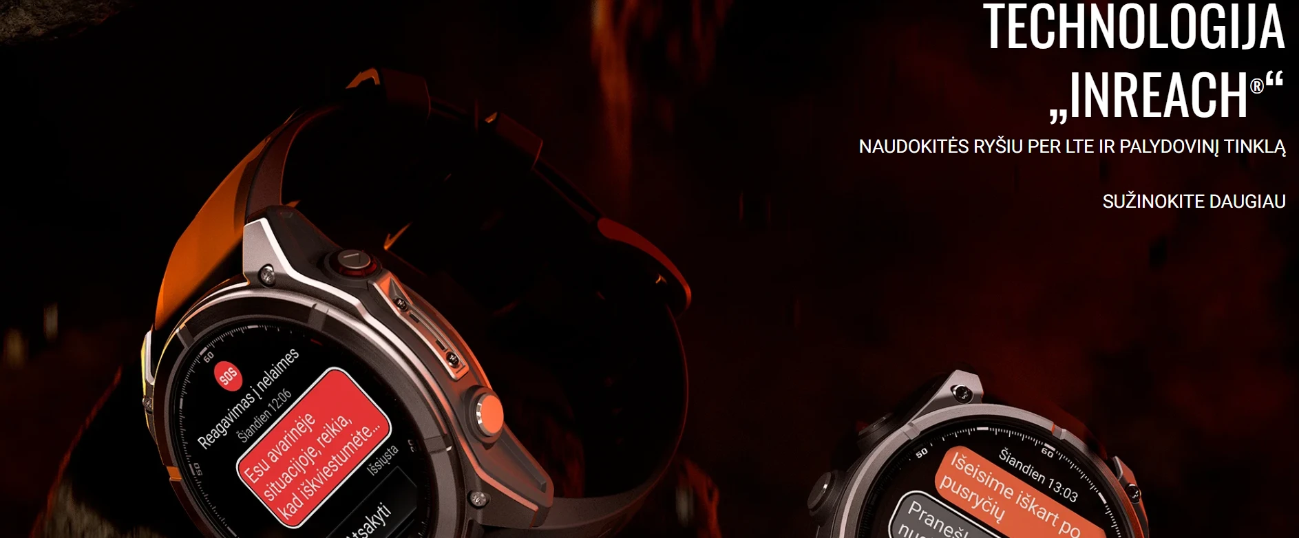 Išmanusis laikrodis Garmin fēnix® 8 Pro – 51 mm, AMOLED Sapphire, titanas su grafito spalvos / juodu silikoniniu dirželiu | 010-03199-11 aprašymas - Prekės nuotrauka