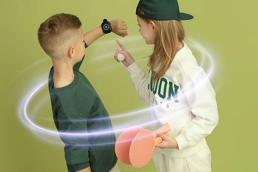 Išmanusis laikrodis vaikams Garett Kids Hero Pro, Juodas aprašymas - Prekės nuotrauka