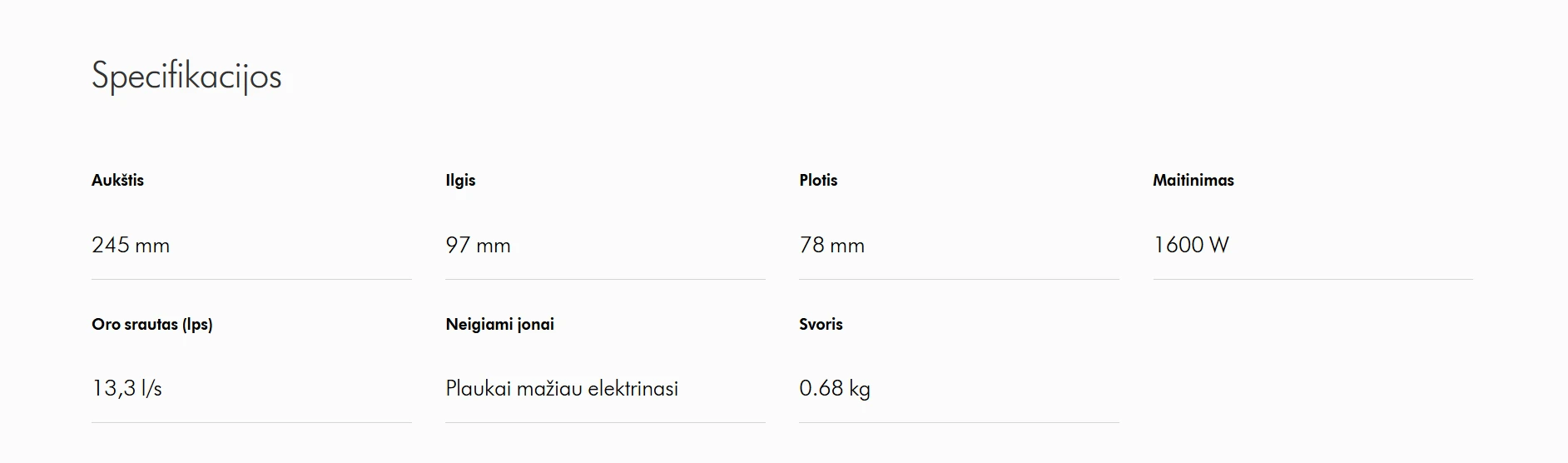 Plaukų džiovintuvas „Dyson Supersonic Nural™“ – „Curly+Coily“ (Amber silk/ Pink champagne spalvos) aprašymas - Prekės nuotrauka