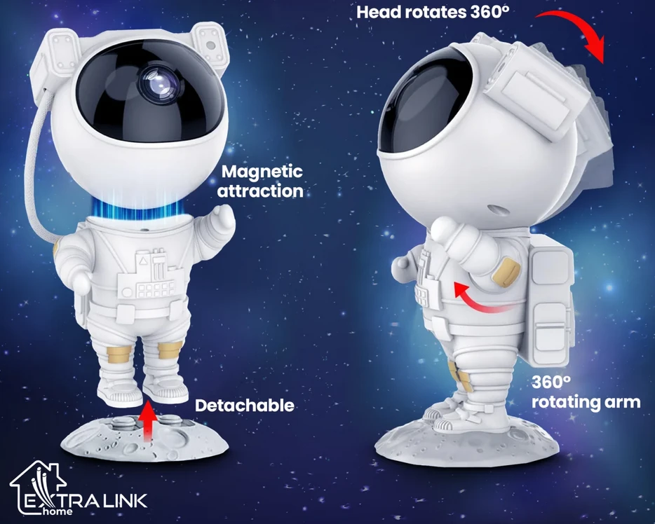 Extralink Home Star projector 01 - Naktinis vaikiškas projektorius aprašymas - Prekės nuotrauka