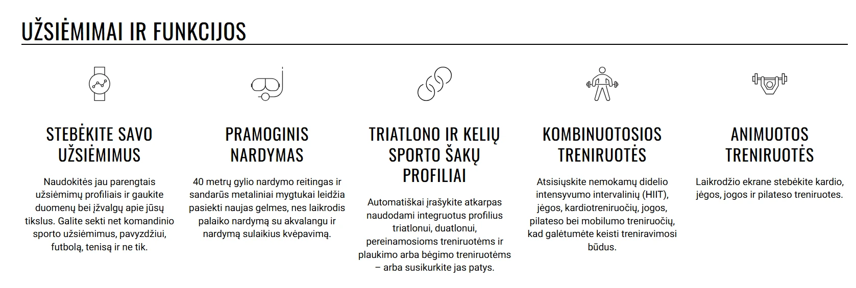 Išmanusis laikrodis Garmin fēnix® 8 Pro – 47 mm, AMOLED Sapphire, Pilkos anglies spalvos DLC titanas su juodos / pilkos akmenukų spalvos silikoniniu dirželiu aprašymas - Prekės nuotrauka