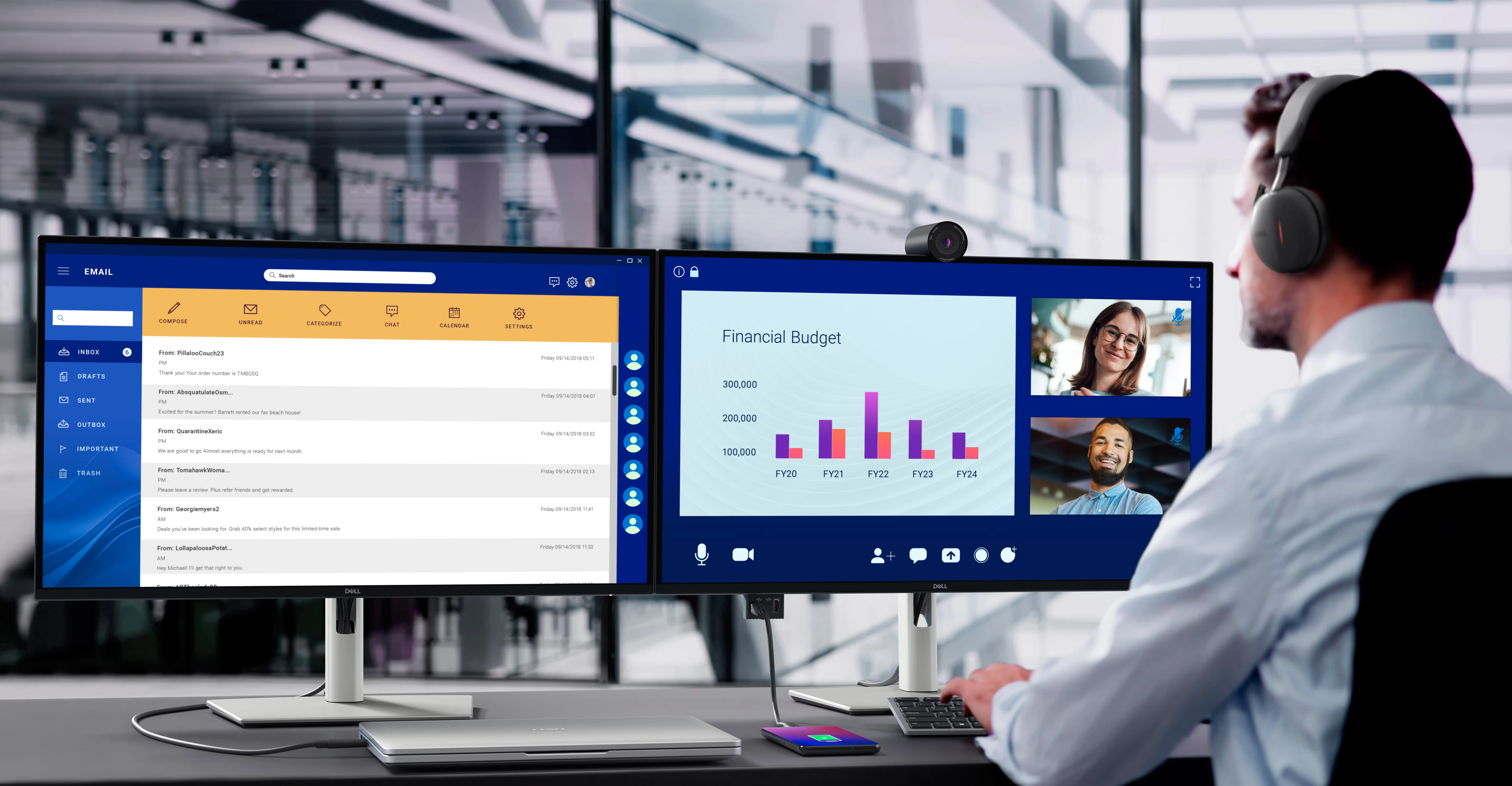 Monitorius DELL LCD P2725DE | 27