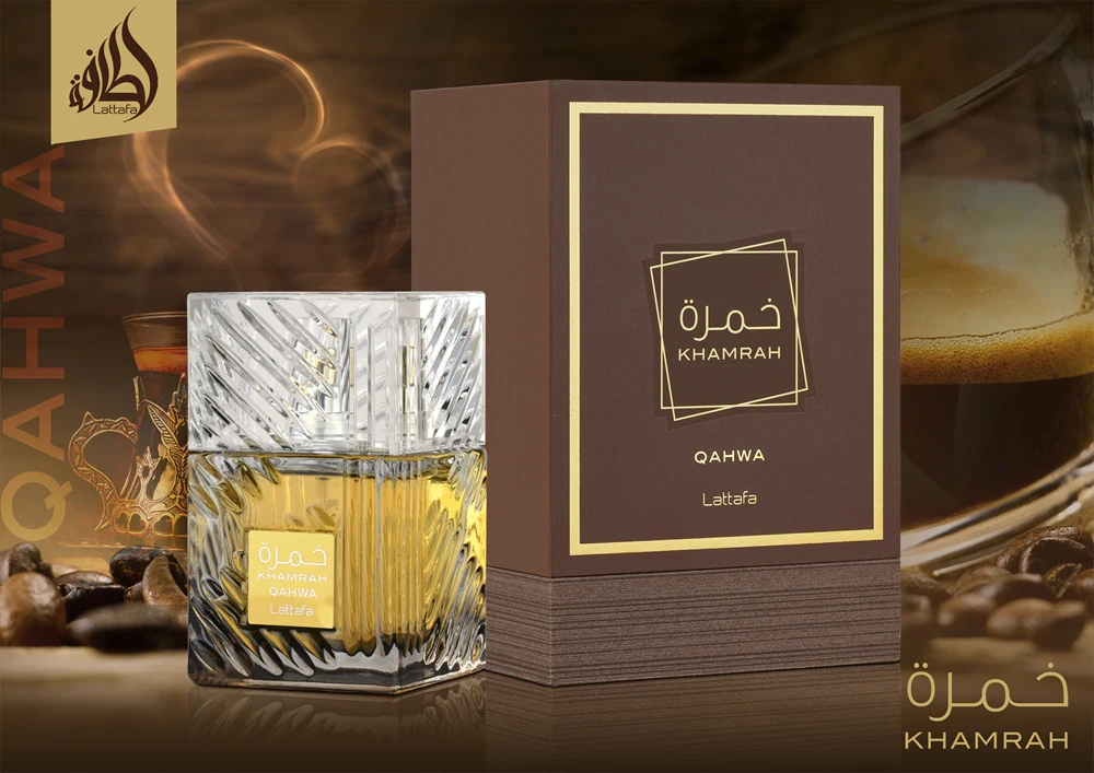 Unisex kvepalai Lattafa Khamrah Qahwa EDP, 100 ml aprašymas - Prekės nuotrauka