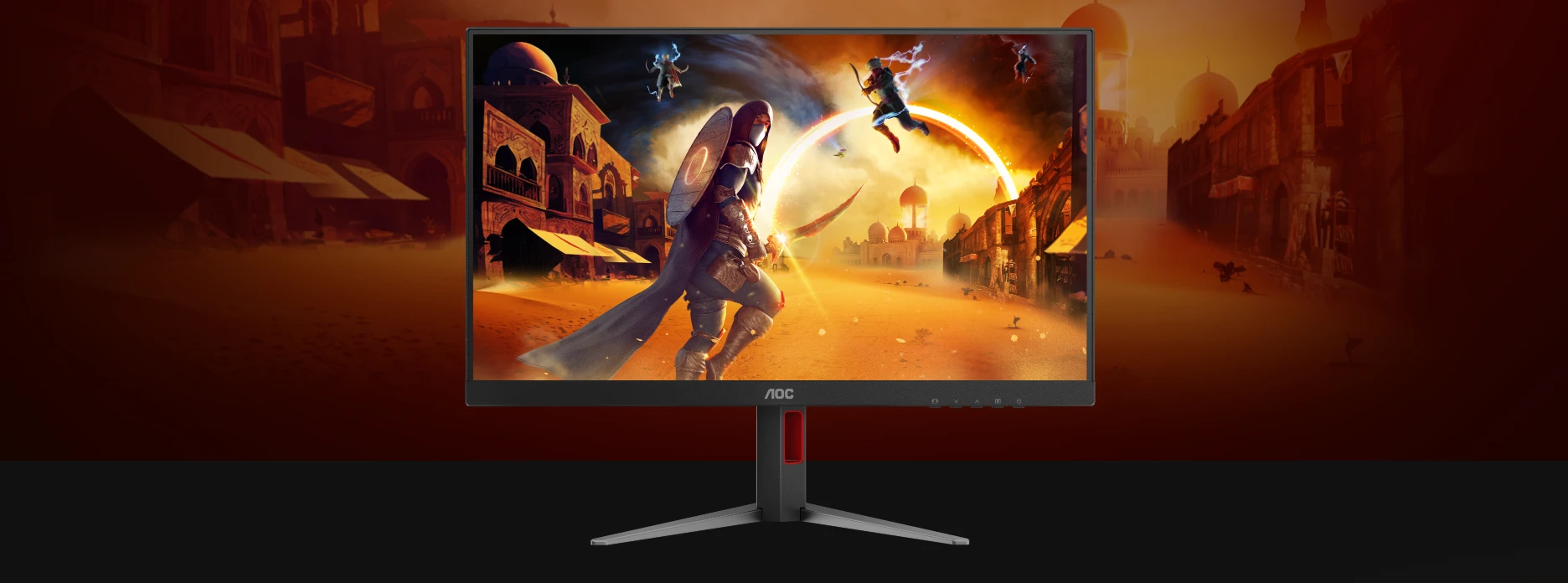Žaidimų monitorius AOC 27G4HA | 27 colių/  Fast IPS | FHD | 16:9 | 200 Hz | 0.5 ms | 1920 x 1080 pikselių | 300 cd/m² | HDMI jungtys quantity 2 aprašymas - Prekės nuotrauka