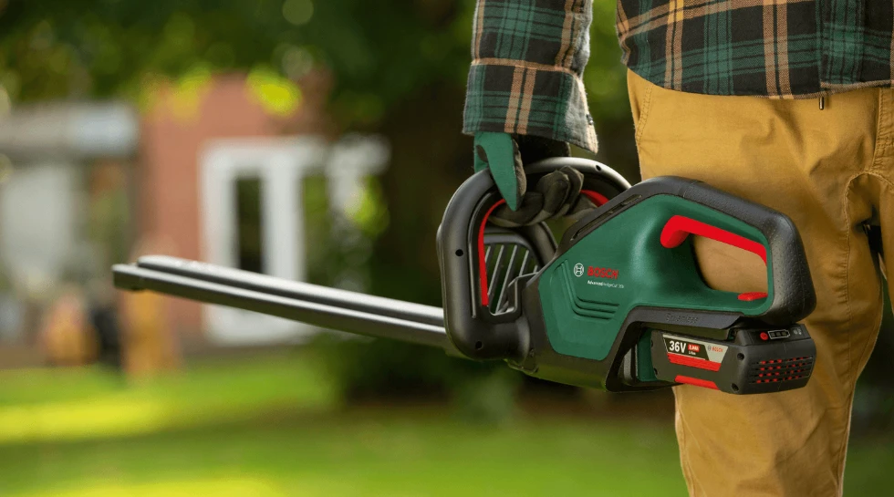 Bosch Akumuliatorinės gyvatvorių žirklės AdvancedHedgeCut 36V-65-28, 1 x 2,0 Ah akumuliatorius aprašymas - Prekės nuotrauka