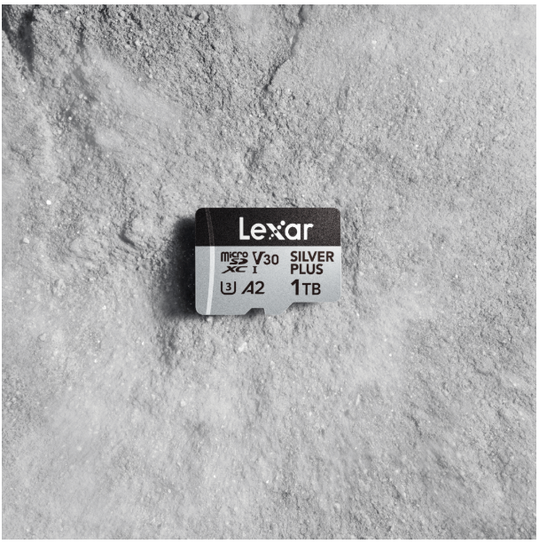 Atminties kortelė Lexar® Professional SILVER PLUS microSDXC™ UHS-I, 64 GB aprašymas - Prekės nuotrauka