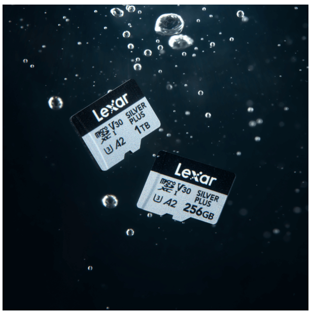 Atminties kortelė Lexar® Professional SILVER PLUS microSDXC™ UHS-I, 64 GB aprašymas - Prekės nuotrauka