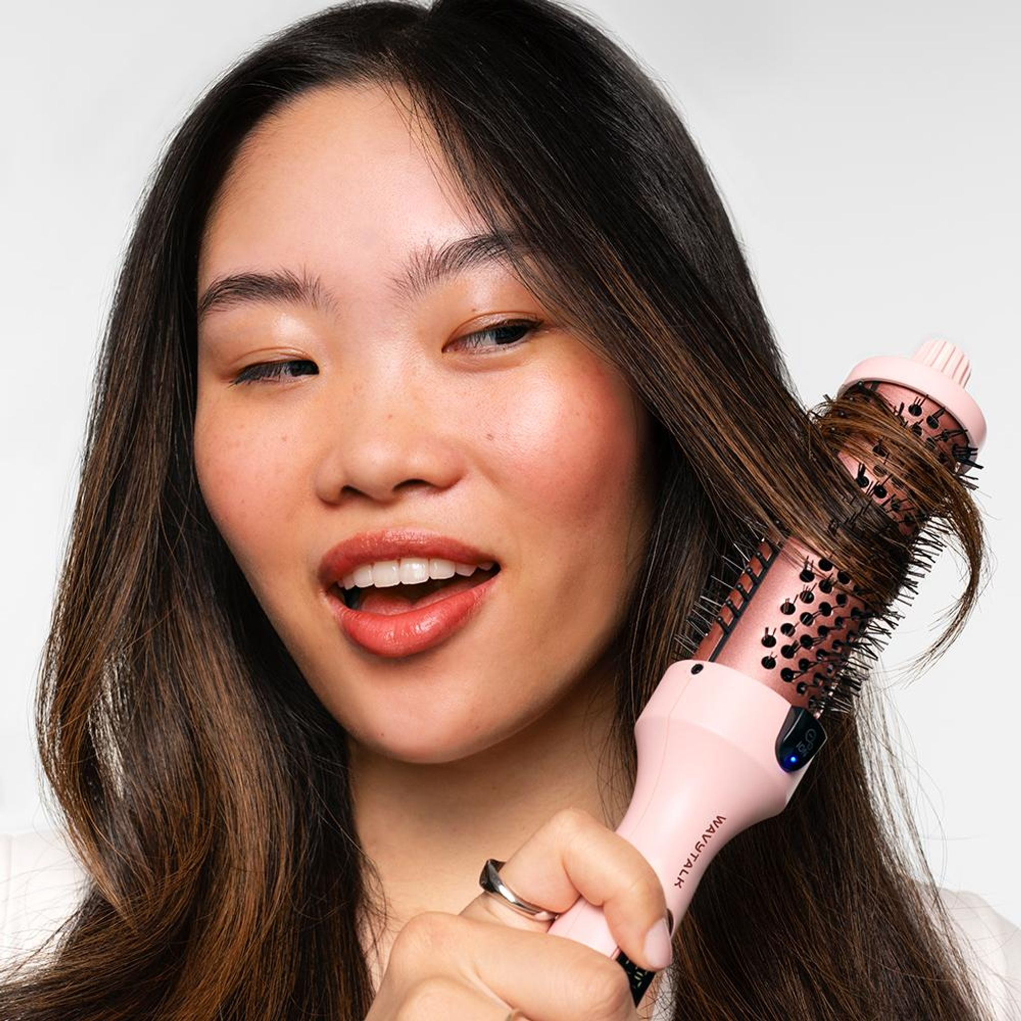 Plaukų formavimo šukos Wavytalk Blowout Boost rožinės aprašymas - Prekės nuotrauka