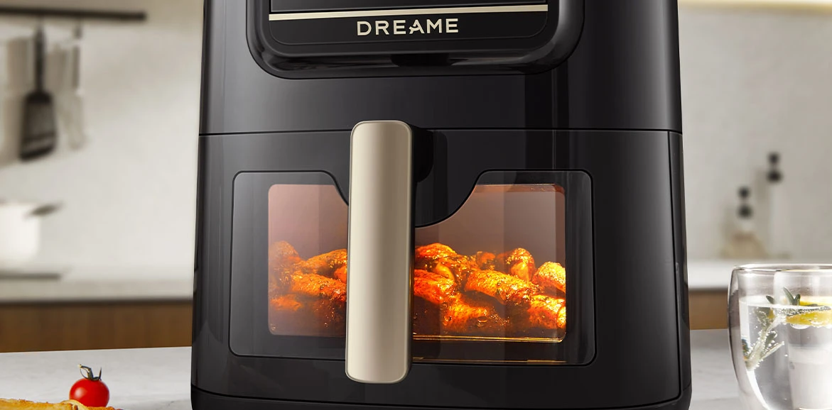Karšto oro gruzdintuvė Dreame Air Fryer AF30, Juoda aprašymas - Prekės nuotrauka