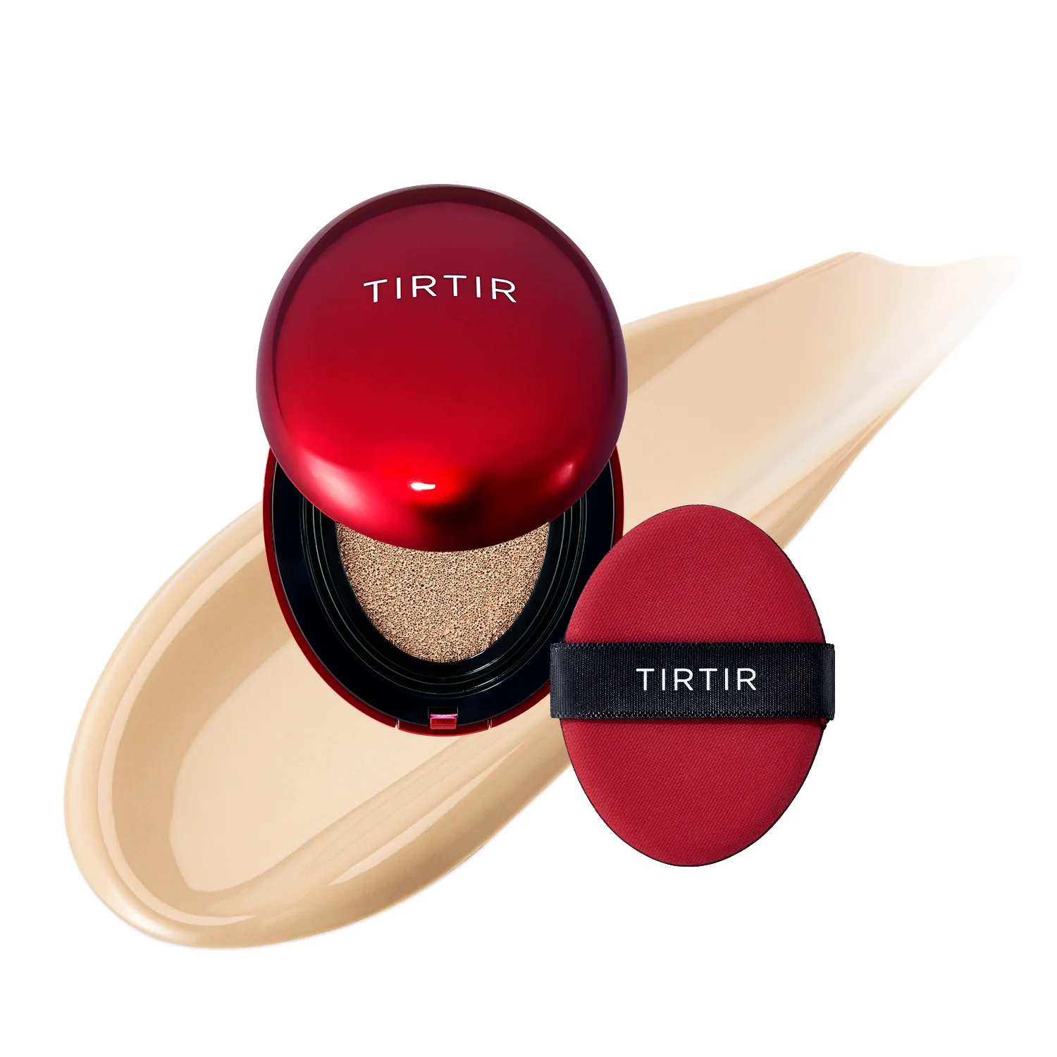 Makiažo pagrindas TirTir Mask Fit Red Cushion Mini, 4,5 g, 21W Natural Ivory aprašymas - Prekės nuotrauka