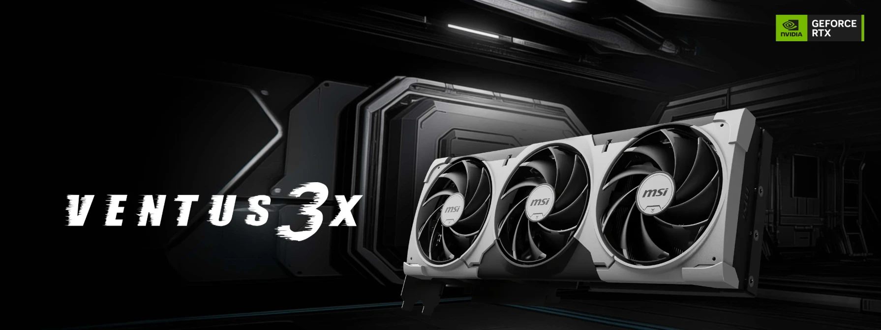 Vaizdo plokštė MSI GeForce RTX 5080 Ventus 3X OC 16GB GDDR7 DLSS4 aprašymas - Prekės nuotrauka