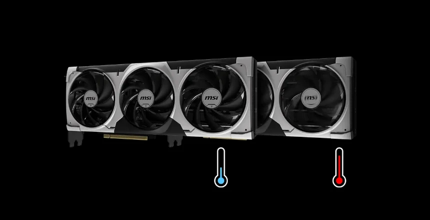 Vaizdo plokštė MSI GeForce RTX™ 5080 16G VENTUS 3X OC | juodos spalvos aprašymas - Prekės nuotrauka