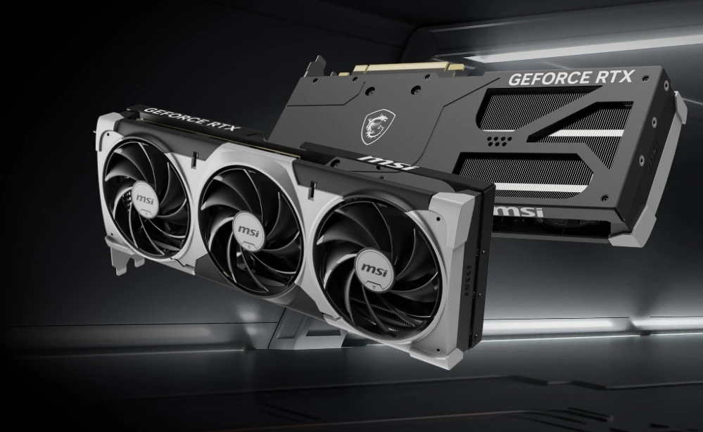 Vaizdo plokštė MSI GeForce RTX 5080 Ventus 3X OC 16GB GDDR7 DLSS4 aprašymas - Prekės nuotrauka