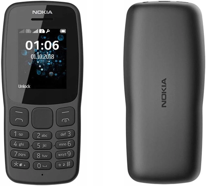 Mobilus telefonas Nokia 106 aprašymas - Prekės nuotrauka