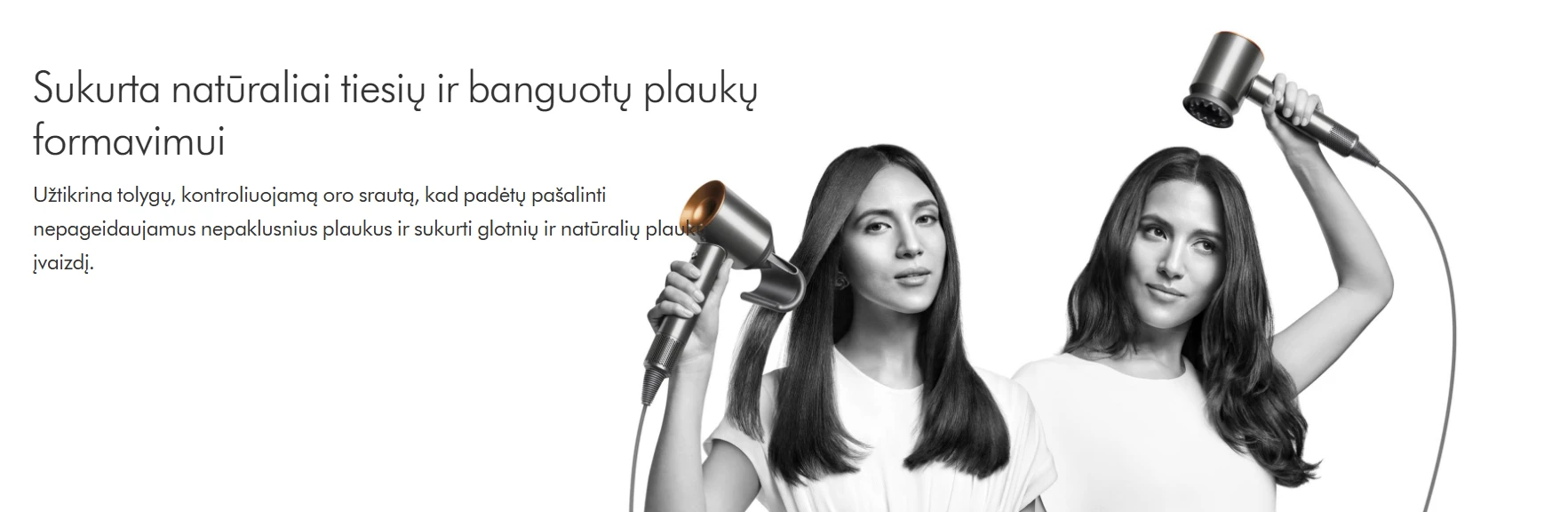 Dyson Supersonic™ Straight+Wavy plaukų džiovintuvas (Prussian Blue / Rich Copper) aprašymas - Prekės nuotrauka