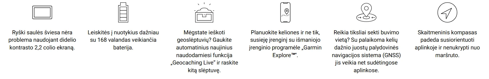 Garmin eTrex® SE Delninis GPS navigacijos įrenginys | 010-02734-00 aprašymas - Prekės nuotrauka