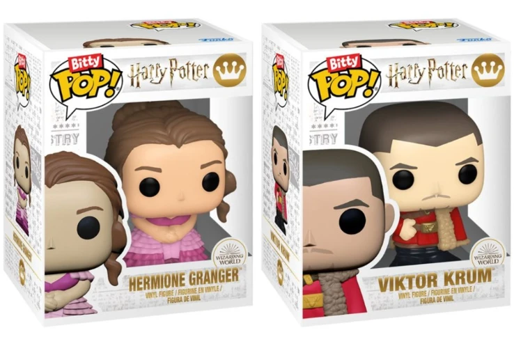 FUNKO Bitty POP! Figūrėlių rinkinys: Harry Potter, ~3 cm (2 vnt.) aprašymas - Prekės nuotrauka